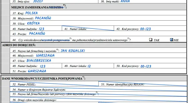 Jak uniknąć błędów przy wypełnianiu wniosku o księgę wieczystą dla gruntu – krok po kroku