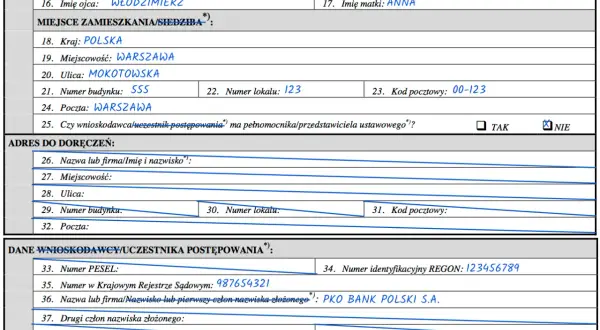 Jak wypełnić KW WPIS - uniknij błędów przy wykreśleniu hipoteki
