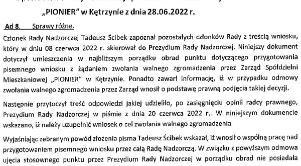 Jak odwołać radę nadzorczą spółdzielni mieszkaniowej - krok po kroku